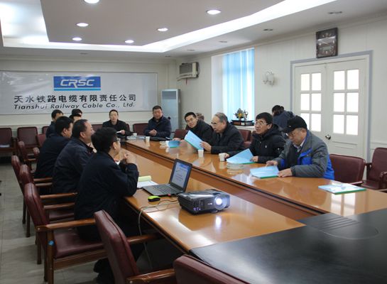 甘肃省科技厅厅长李文卿莅临电缆集团天缆公司检查指导工作