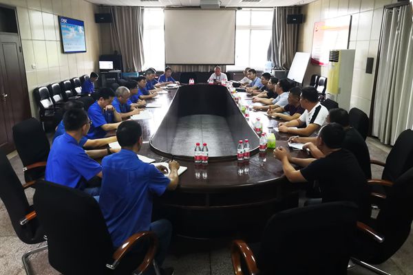 焦作市应急管理局副局长一行莅临电缆集团焦缆公司检查安全生产工作